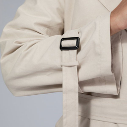 بارانی زنانه برنس مدل ژربا رنگ کرم