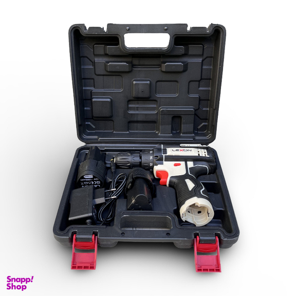 دریل پیچ گوشتی شارژی 2 باتری لکسون مدل 3701