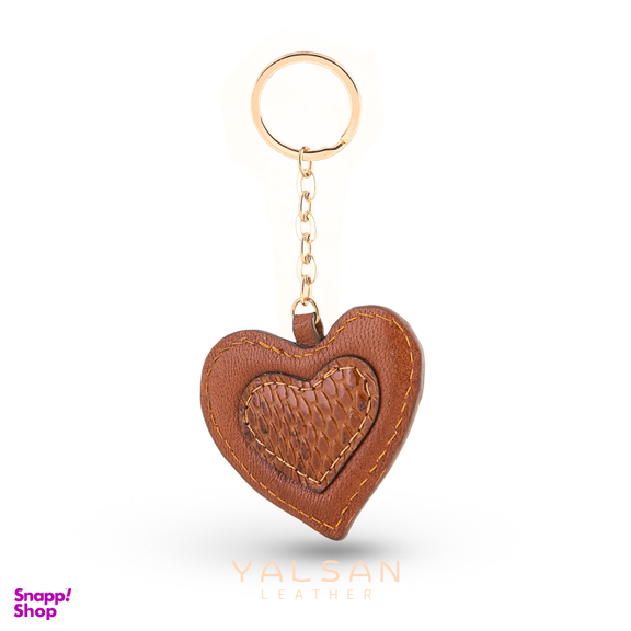 جاکلیدی زنانه چرم یلسان مدل دلین کد 129-MRV