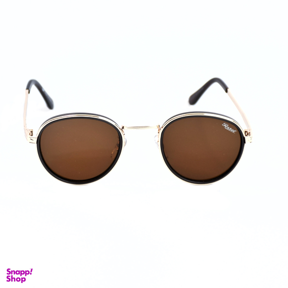 عینک آفتابی طرح PERSOL کد 23230 رنگ طلایی قهوه ای
