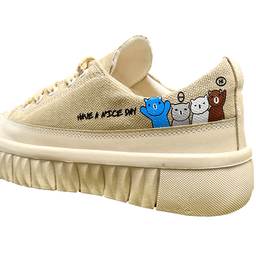 کفش زنانه مدل عروسکی کد 1108 رنگ نسکافه ای