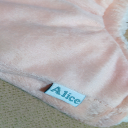 کلاه نوزادی آلیس مدل گربه کد G01 رنگ کرم