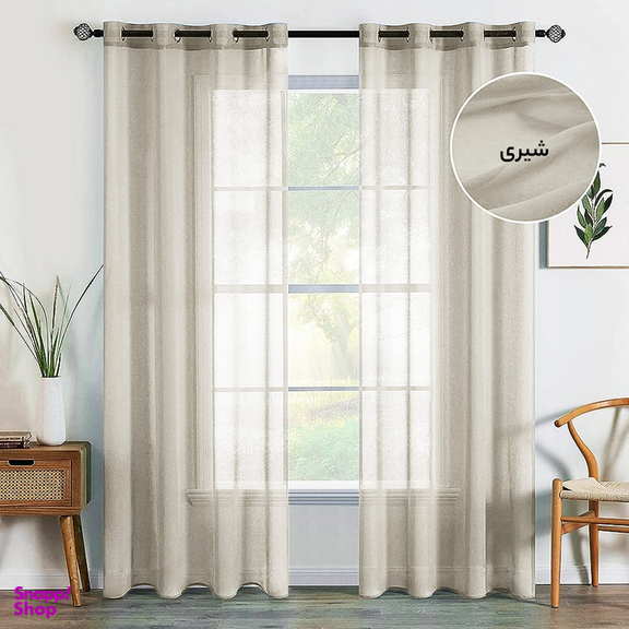 پرده فوروارد مدل حریر سایز 280 × 150 سانتی متر