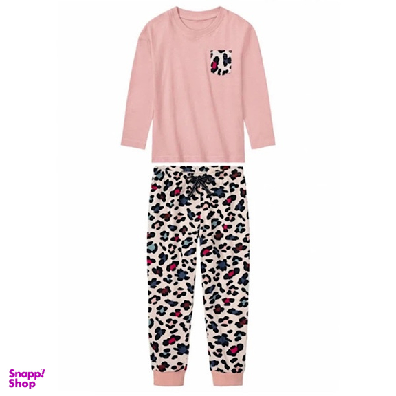 ست تیشرت و شلوار دخترانه پیپرتس کد 417