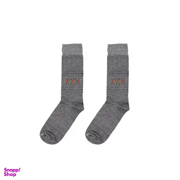 جوراب ساق بلند مردانه کروماکی مدل kmfw600 مجموعه 6 عددی