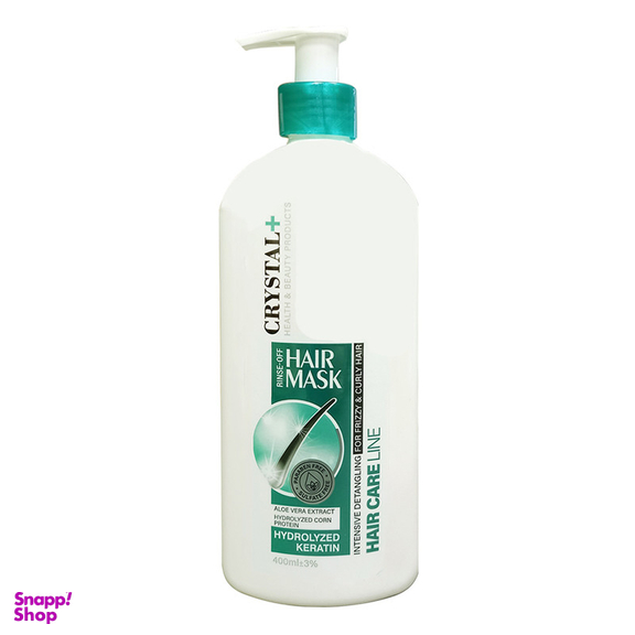 ماسک مو کریستال مدل ضد وز حجم 400 میلی لیتر