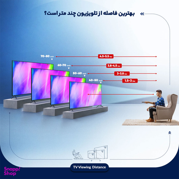 تلویزیون ال ای دی هوشمند جی پلاس مدل GTV-43PH618N سایز 43 اینچ