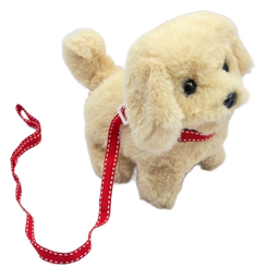 عروسک ناب سل مدل سگ پولیشی قلاده دار موزیکال جعبه دار Polish collared dog NAAB002 ارتفاع 15 سانتی متر