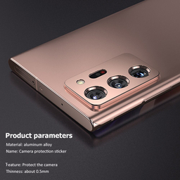 محافظ لنز دوربین بوف مدل 3DColorLenz مناسب برای گوشی موبایل سامسونگ Galaxy Note 20 Ultra