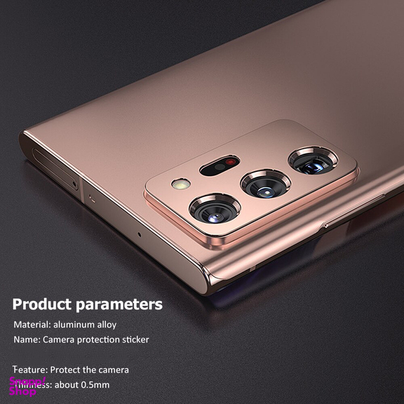 محافظ لنز دوربین بوف مدل 3DColorLenz مناسب برای گوشی موبایل سامسونگ Galaxy Note 20 Ultra
