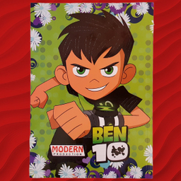 دفتر مشق 50 برگ مدرن مدل فانتزی انیمیشن کد 02 مجموعه 4 عددی