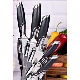 سرویس چاقو آشپزخانه 8 پارچه یونیک طرح 4 کد 5500