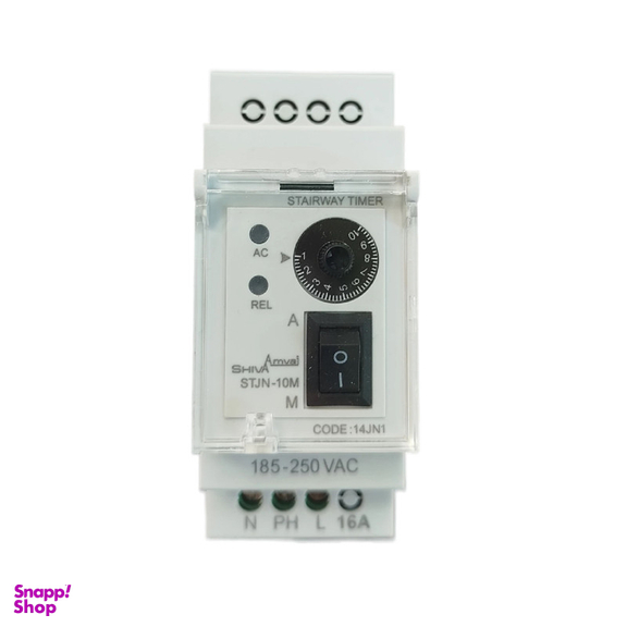 تایمر راه پله شیوا امواج مدل STJN-10M کد 14JN1 بسته 3 عددی