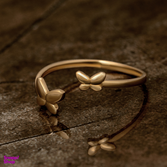 انگشتر طلا 18 عیار زنانه جواهری سون کد 4637