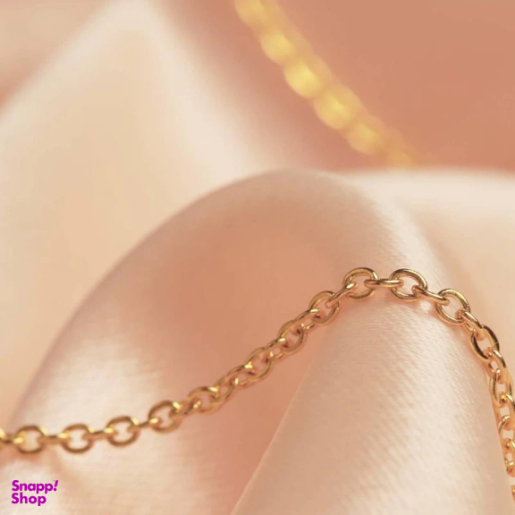 گردنبند طلا 18 عیار زنانه سانا گالری مدل ابر کد D10437