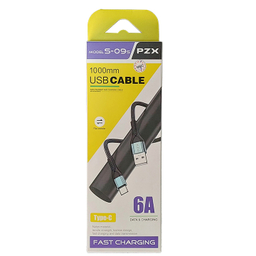 کابل تبدیل USB به Type-C پی زد ایکس مدل S-09s