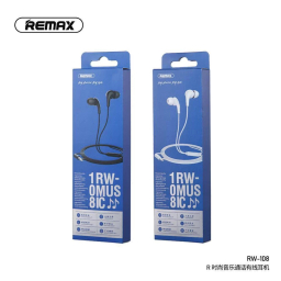 هندزفری باسیم ریمکس مدل RW-108 طول 1.2 متر