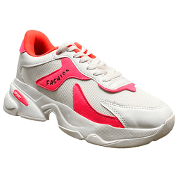 کفش زنانه مدل Fashion کد 1109 رنگ سفید و صورتی