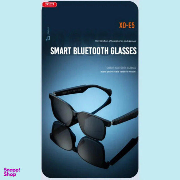 عینک آفتابی و هندزفری بلوتوثی ایکس او مدل E5 Bluetooth Music Sunglasses
