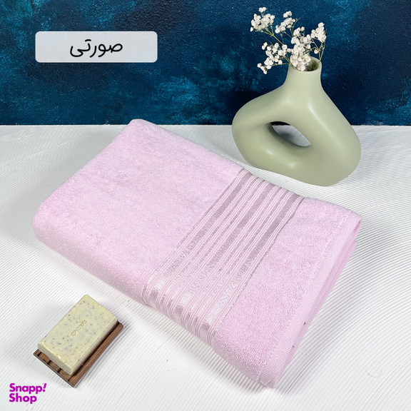حوله حمام دنیز طرح پدرو سایز 100×155 سانتی متر
