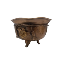 شکلات خوری برنجی مدل چکشی کد 7132-3 مجموعه 3 عددی