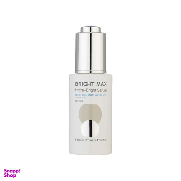 سرم هیالورونیک اسید 2% هیدرا برایت Bright Max حجم 30 میلی لیتر