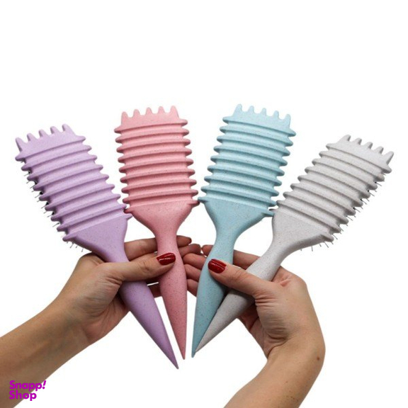 برس مو مدل باونس کرل پشت شیاردار