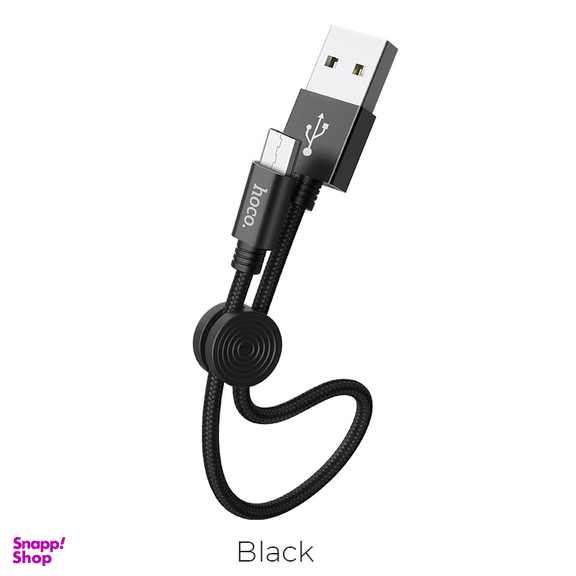 کابل شارژ USB به MicroUSB هوکو مدل X35 طول 25 سانتی متر
