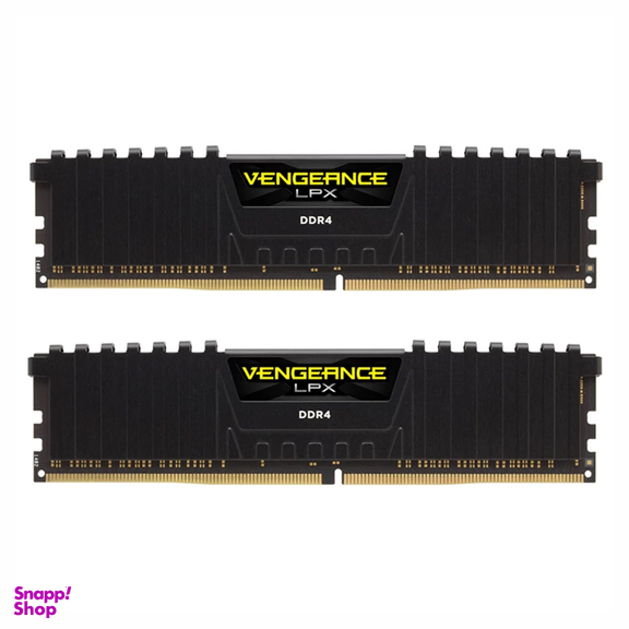 رم دو کاناله کورسیر مدل Vengeance LPX DDR4 3200MHz ظرفیت 32 گیگابایت