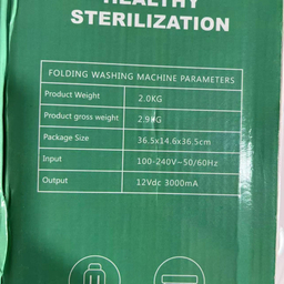 مینی واش 2 کیلوگرم مدل تاشو کد 7L-DM