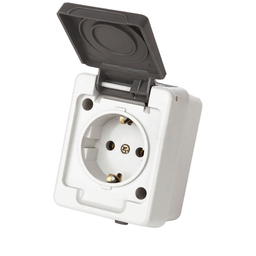 پریز برق ارت دار پارت الکتریک مدل بارانی