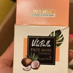 ماسک صورت ویتابلا مدل روغن نارگیل و خاک رس حجم 50 میلی لیتر