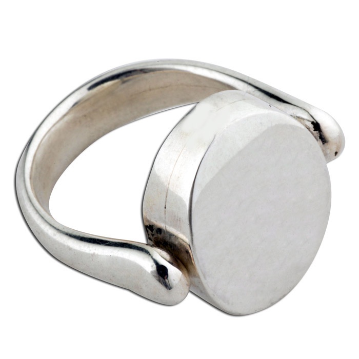 انگشتر نقره مردانه گیرا کد G220