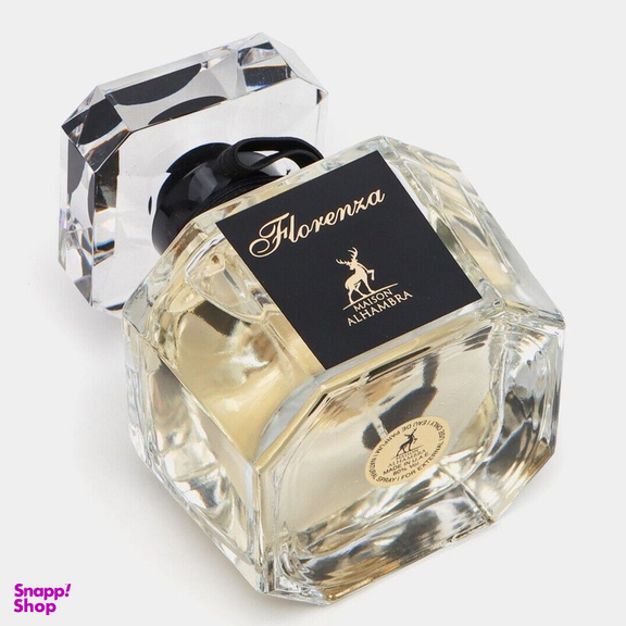 ادوپرفیوم زنانه الحمبرا مدل Florenza رایحه گرم و شیرین حجم 100 میلی لیتر