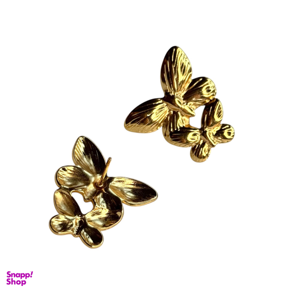 گوشواره زنانه مدل پروانه کد BU022