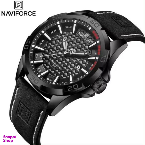 ساعت مچی عقربه ای مردانه نیوی فورس مدل 8023 رنگ مشکی