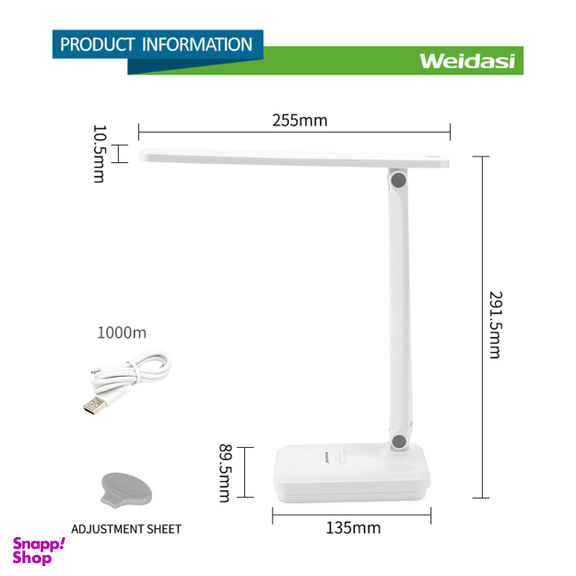 چراغ مطالعه ویداسی مدل WD-6082Q
