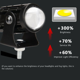 پرژکتور دو کنتاکت خودرو طرح نقطه ای بسته 2 عددی