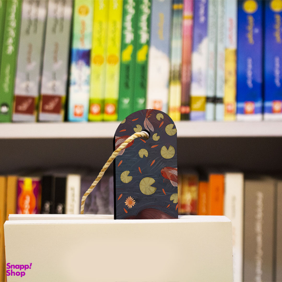 نشانگر کتاب ترمه طراحان ایده مدل دختر و مرداب کد cfp400