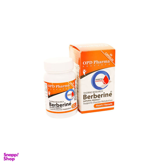 کپسول تورن ریسرچ بربرین او پی دی فارما بسته 30 عددی