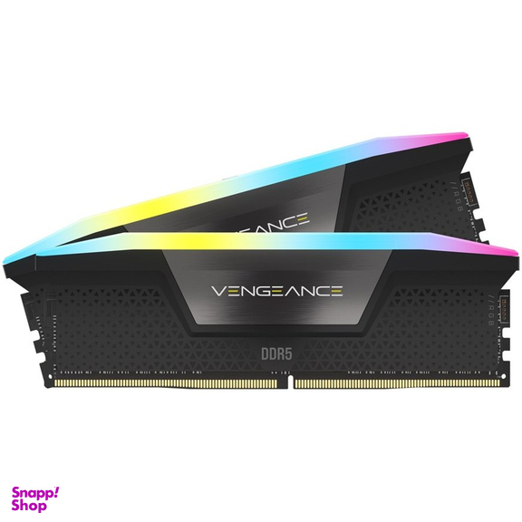 حافظه رم دو کاناله کورسیر Vengeance RGB 5200MHz DDR5 ظرفیت ۶۴ گیگابایت