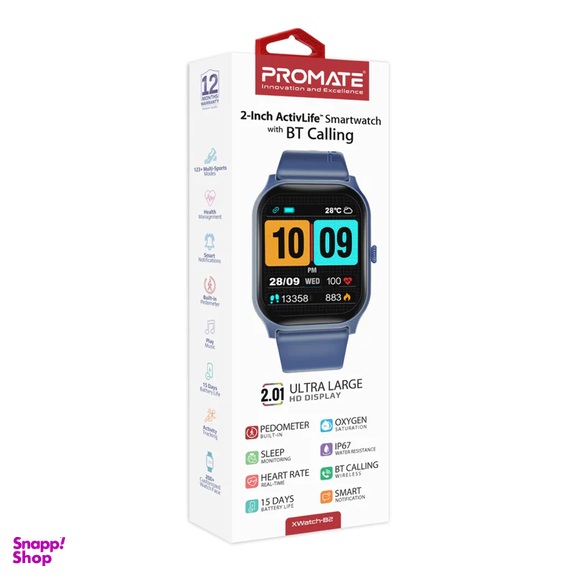 ساعت هوشمند پرومیت مدل XWATCH-B2