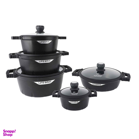 سرویس پخت و پز 10 پارچه لایف اسمایل مدل FL20