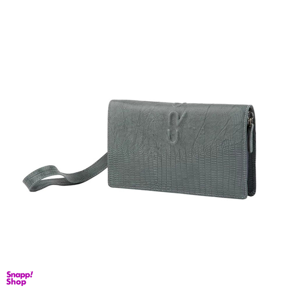 کیف پول چرم کروکو مدل sanvi