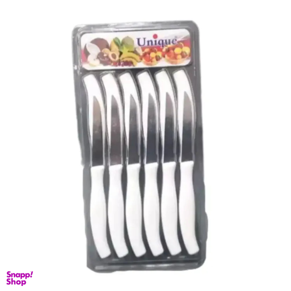 چاقو میوه خوری یونیک کد 8753 بسته 12 عددی