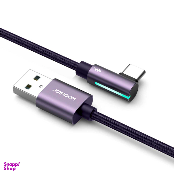کابل شارژ 90 درجه USB-A به Type-C جوی روم مدل S-AC027A17 طول 1.2 متر