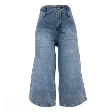 شلوار جین زنانه کد 8810 رنگ آبی