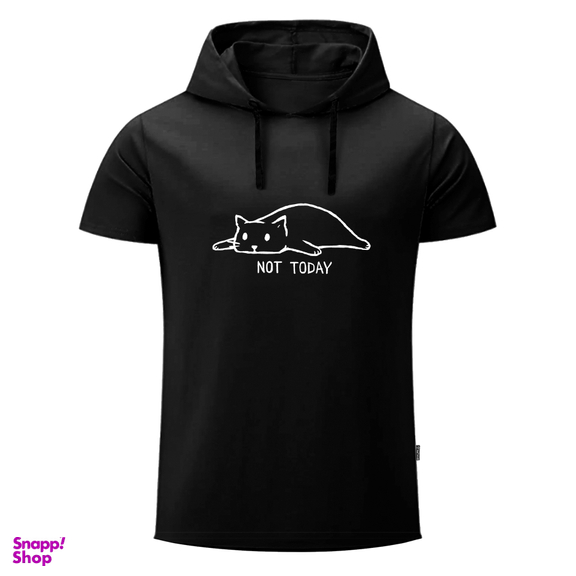 تیشرت کلاه دار آستین کوتاه مردانه به رسم مدل امروز نه 1237