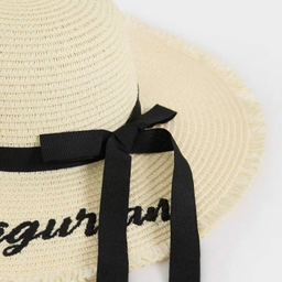 کلاه حصیری زنانه دفکتو مدل Papoulie