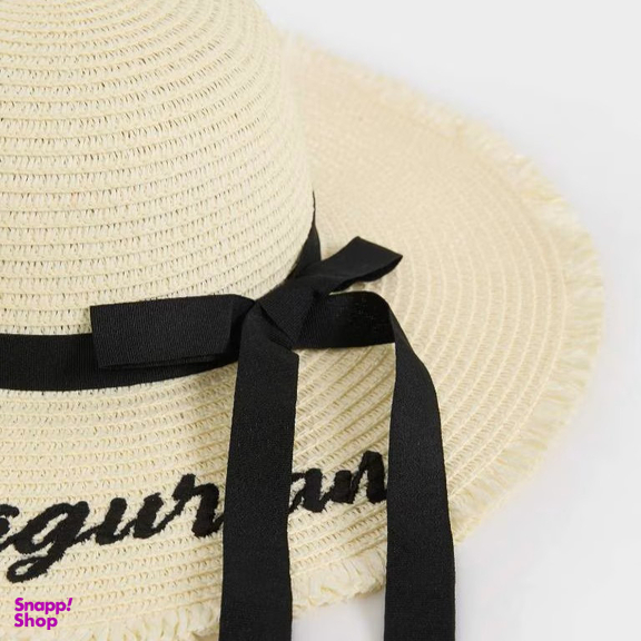 کلاه حصیری زنانه دفکتو مدل Papoulie